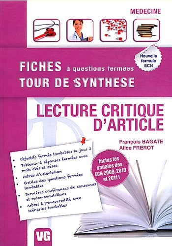 Lecture critique d'article 9782818305423