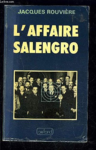 L'affaire Salengro, ou, Les bas-fonds de la politique 9782714415134