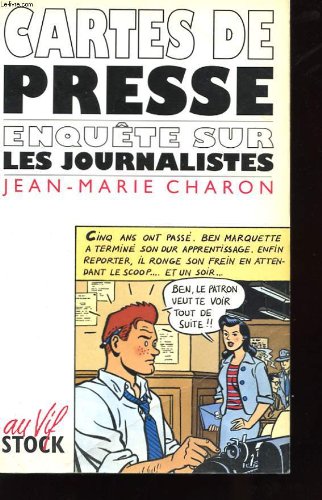 Cartes de presse - Enquête sur les journalistes 9782234025974