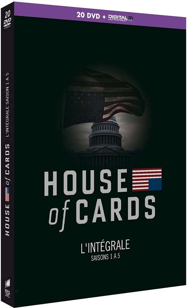 House of Cards - L'Intégrale saisons 1 à 5 [DVD + Copie digitale] 3333297306591