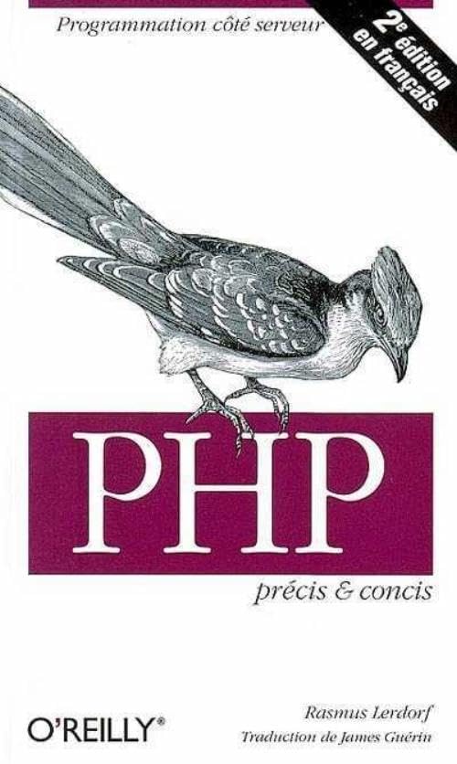 PHP : Précis et concis (en français) 9782841772490
