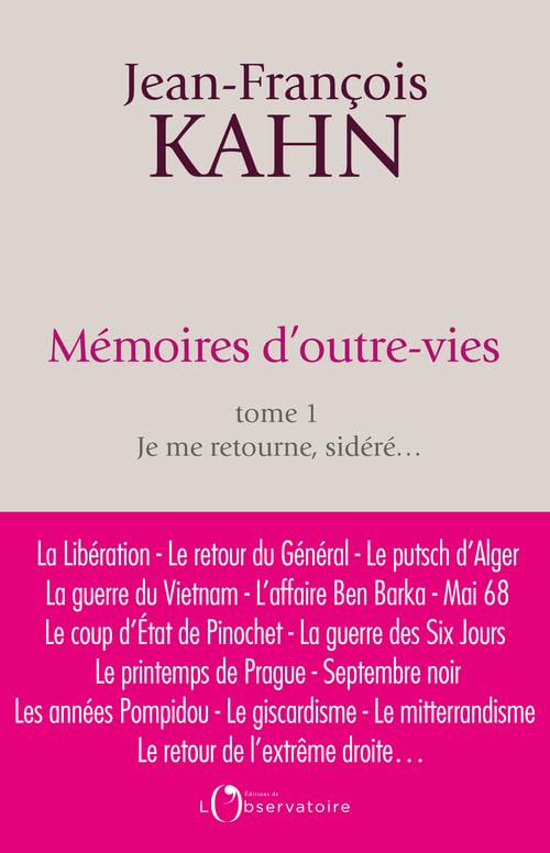 Mémoires d'outre-vies (tome 1) 9791032919224