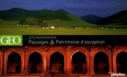 Paysages et Patrimoine d'exception: Coffret en 2 volumes 9782809601008