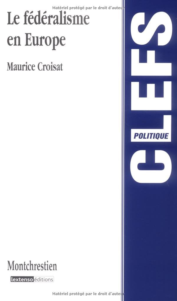 le fédéralisme en europe 9782707616692