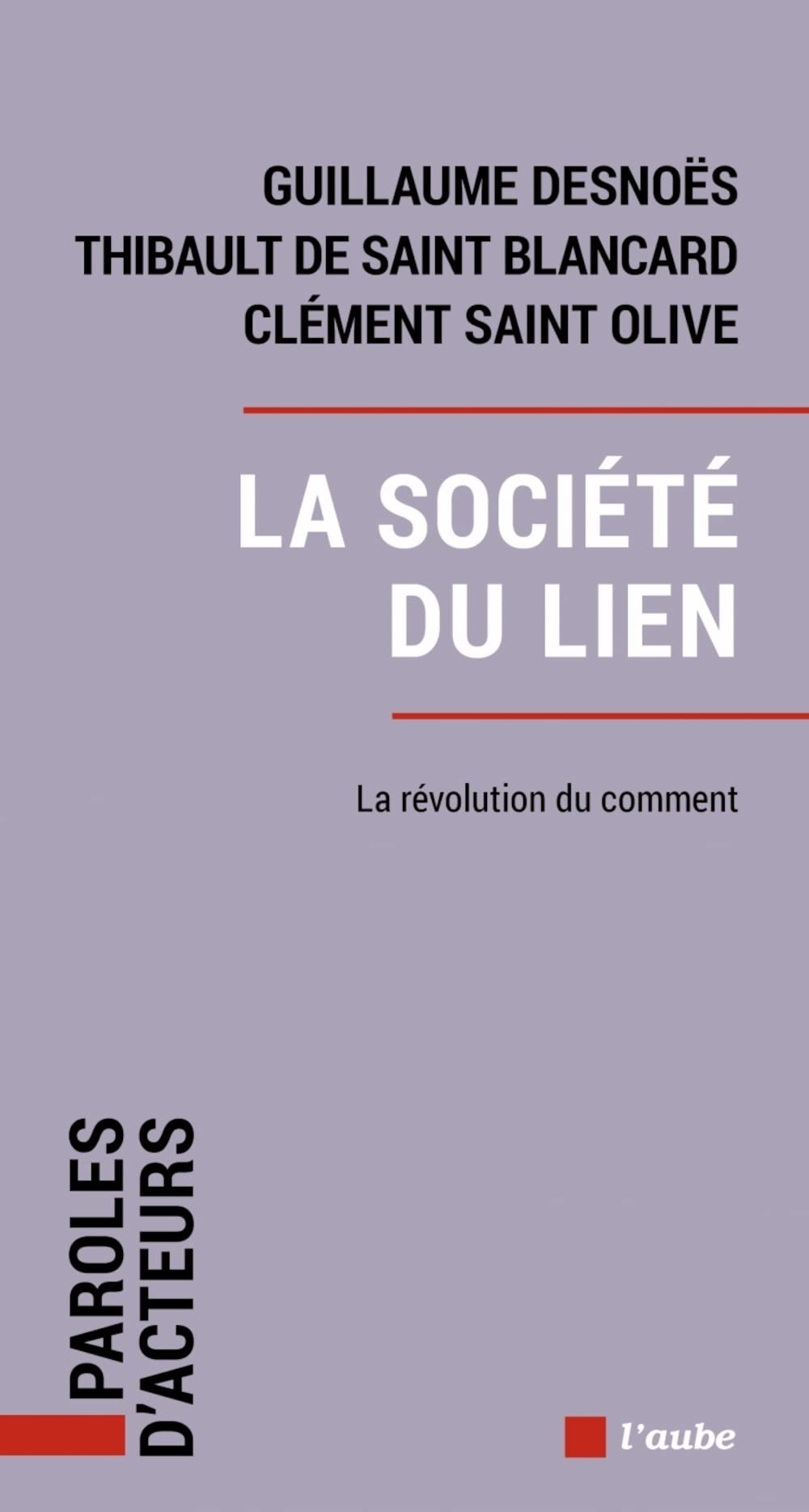La société du lien 9782815944946