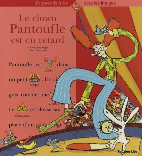 Le clown Pantoufle est en retard 9782244423548