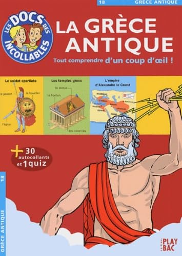 La Grèce antique: Tout comprendre d'un coup d'oeil ! 9782842036836