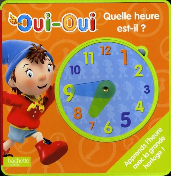 Quelle heure est-il? Livre horloge 9782012262218