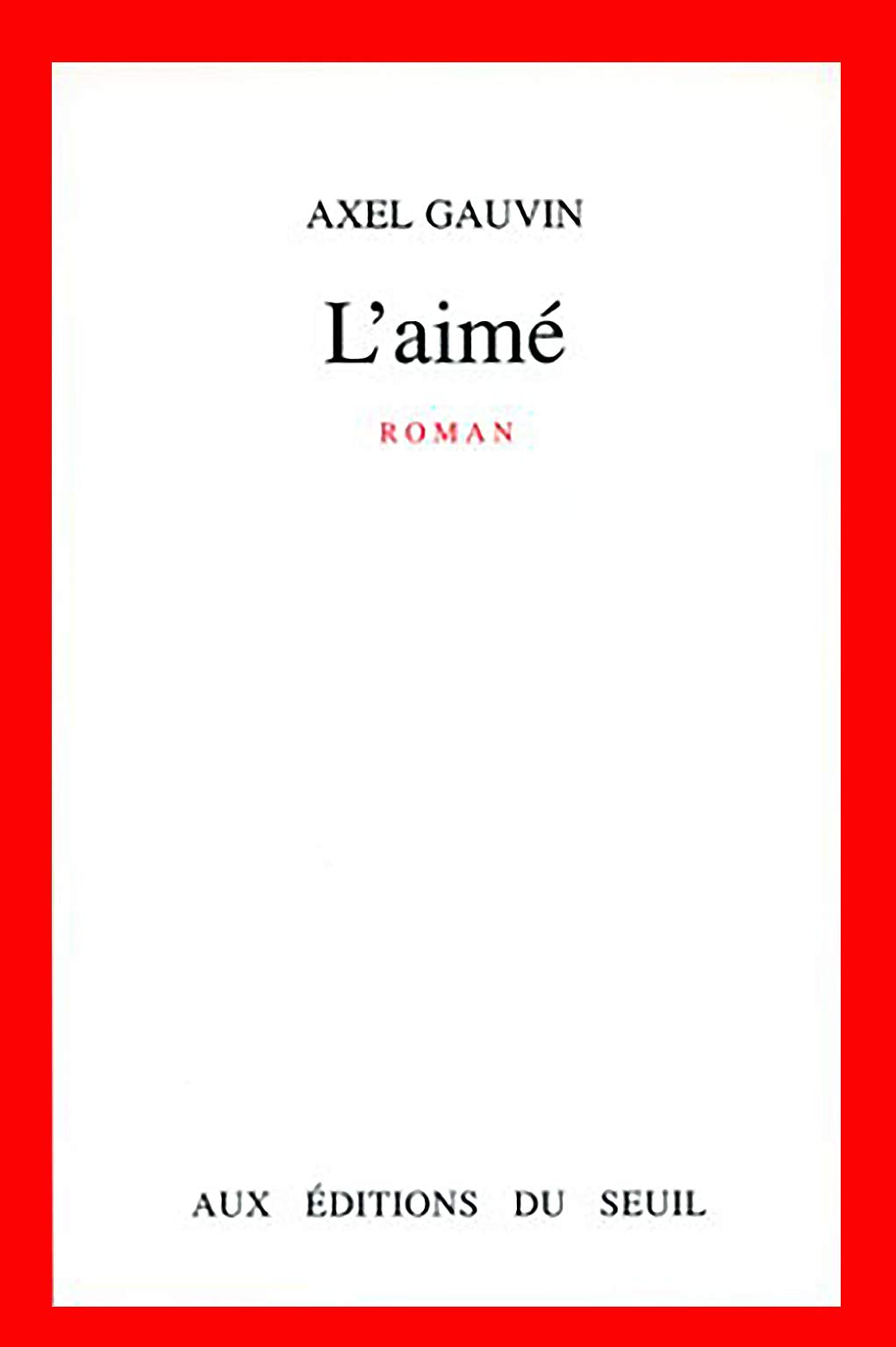 L'Aimé 9782020111799
