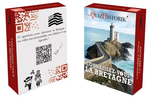 Jeu de cartes Connaissez-vous la Bretagne ? 9782382520017