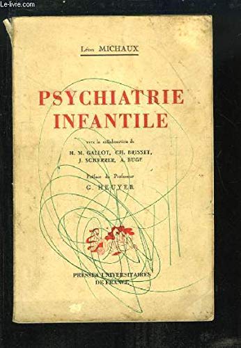Psychiatrie infantile 9782225413162