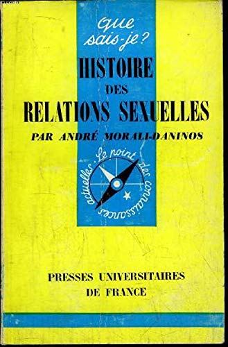 Sociologie des relations sexuelles -Que sais-je? 