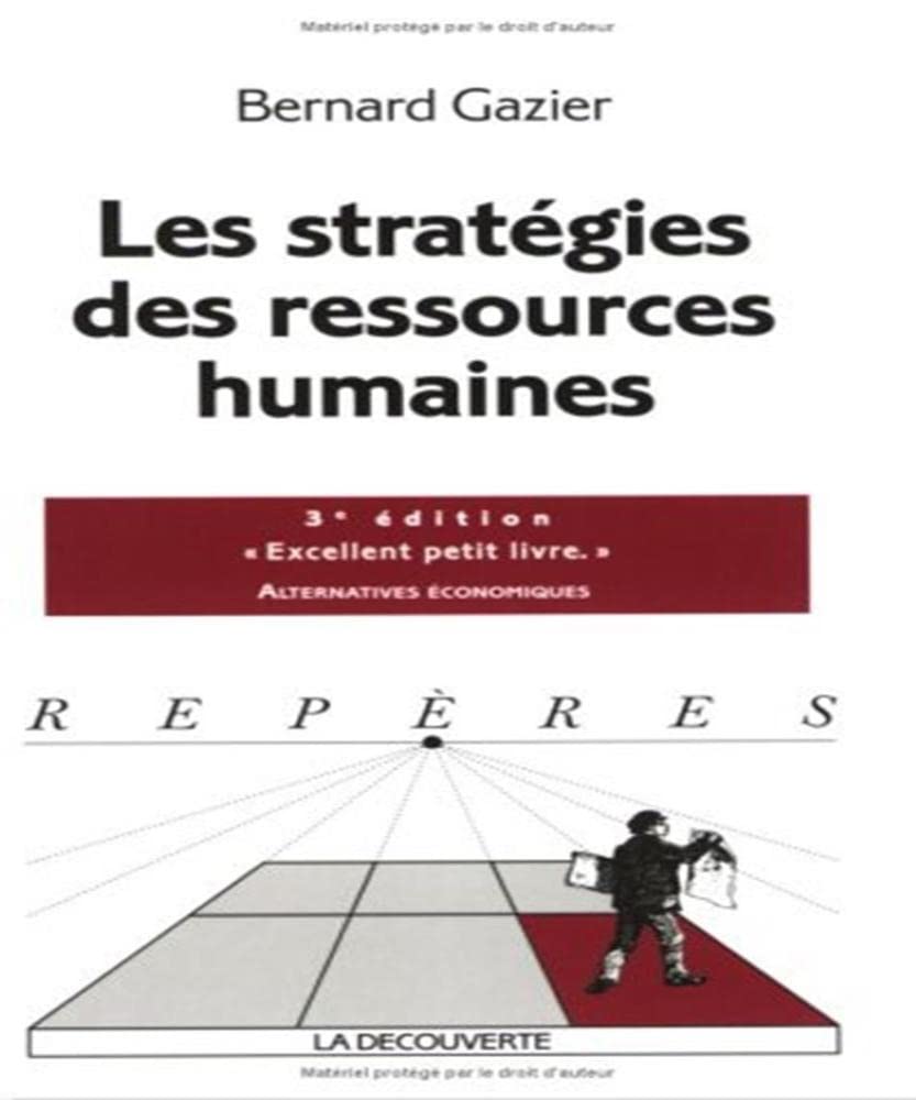 STRATEGIES DES RESSOURCES HUMA 9782707143891