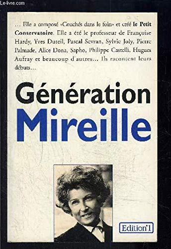 Génération Mireille 9782863916803