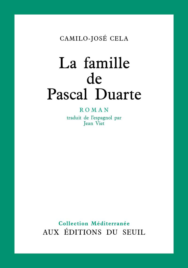 La Famille de Pascal Duarte 9782020015547