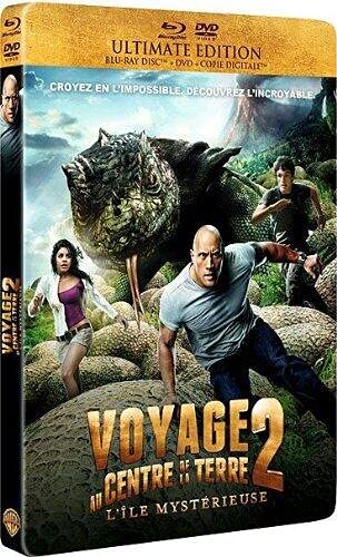 Voyage au Centre de la Terre 2 : l'île mystérieuse [Ultimate Edition boîtier SteelBook-Combo Blu-Ray + DVD + Copie Digitale] 5051889266440