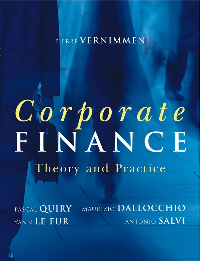 Corporate Finance : Theory and Practice 9780470092255