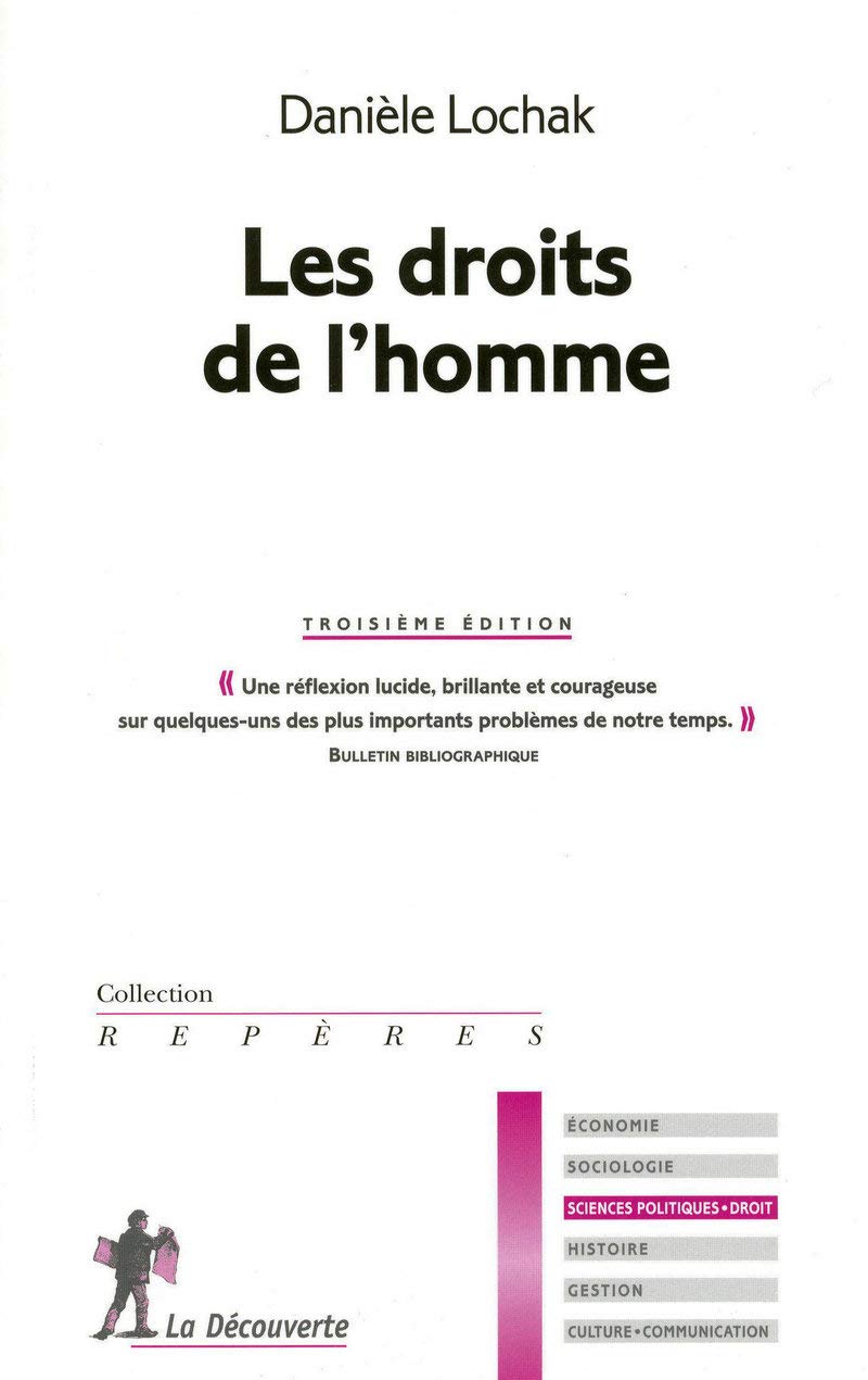 Les droits de l'homme 9782707158024