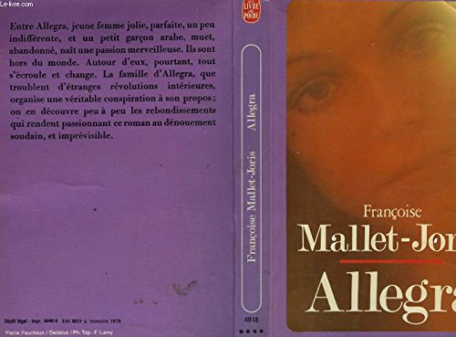 ALLEGRA 9782253016083