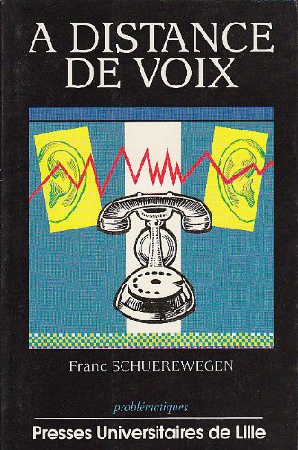 A distance de voix 9782859394646