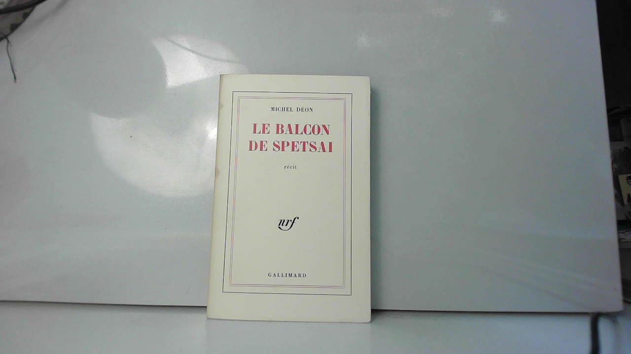 Le Balcon de Spetsai 9782070375240