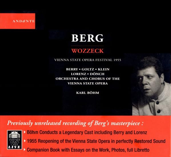 Berg - Wozzeck - Livret 176 pages (Coll. Andante) 0699487306028