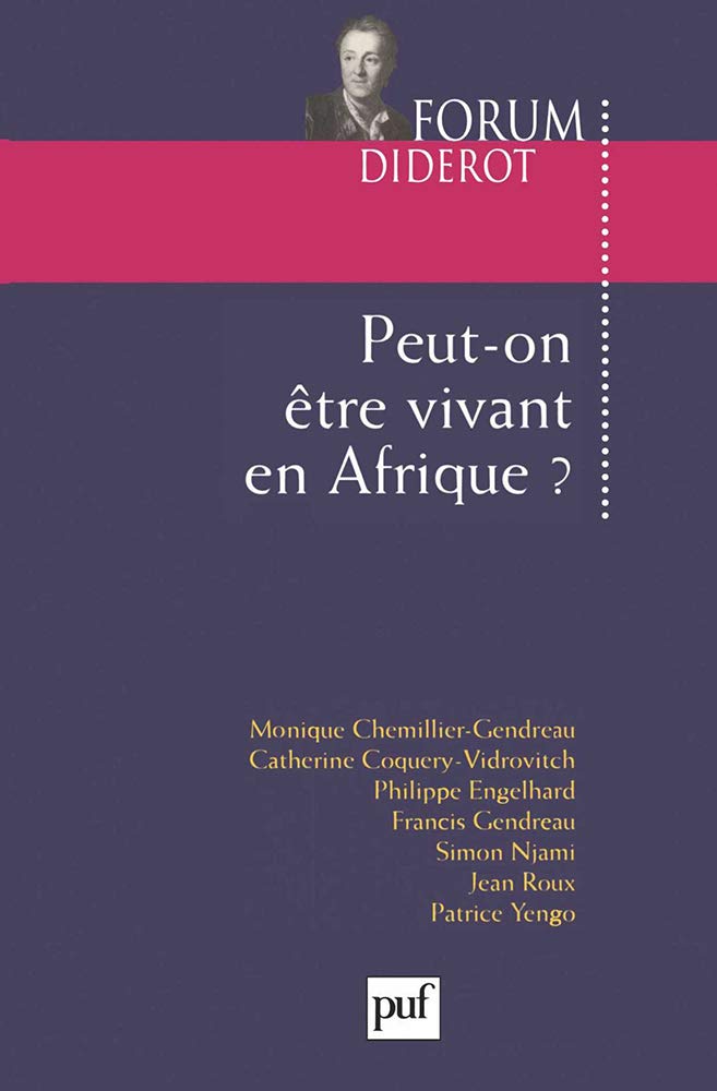 Peut-on être vivant en Afrique ? 9782130511557