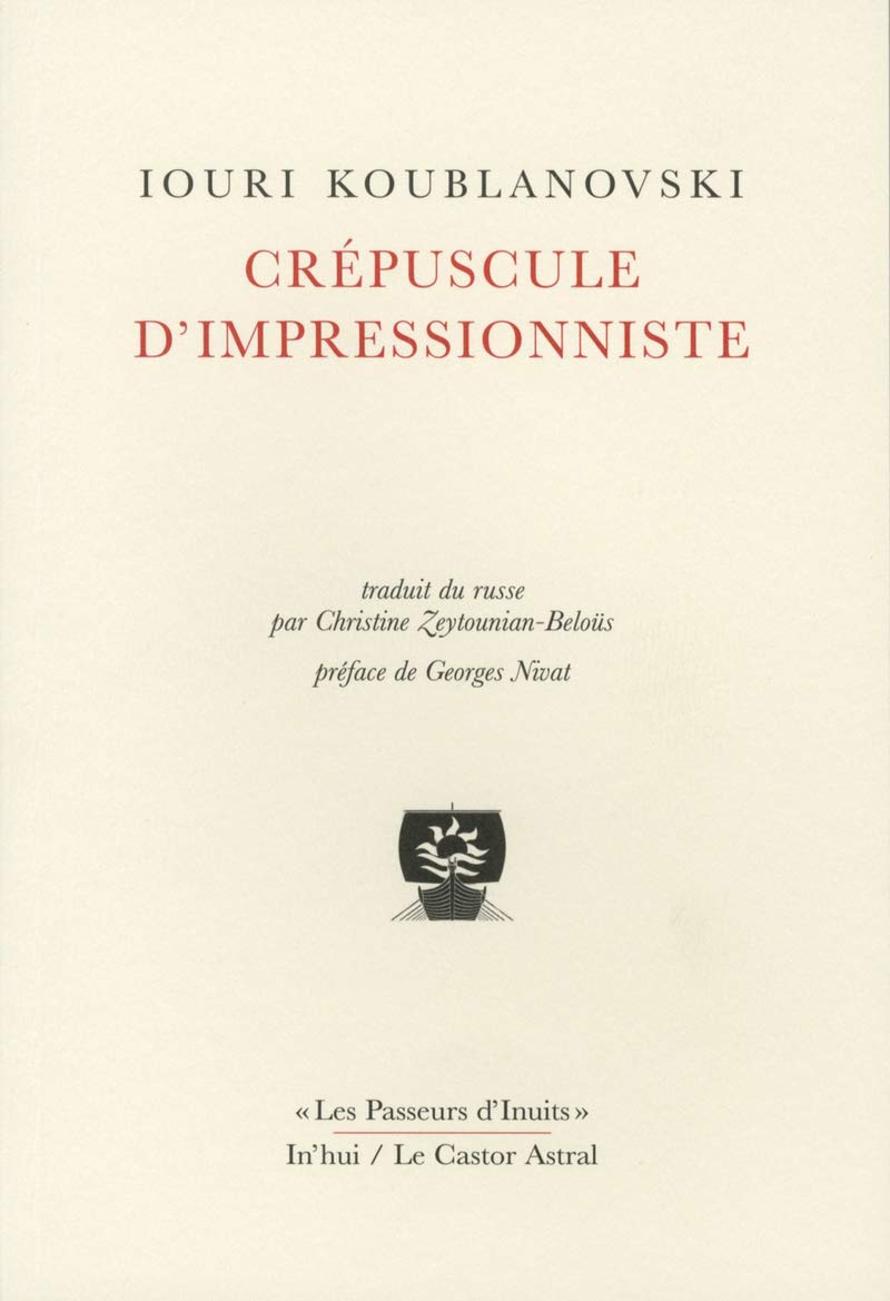 Crépuscule d'impressionniste 9791027801497