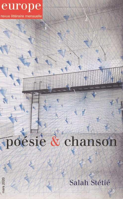 Poesie & chanson: Europe n° 1091 mars 2020 9782351501061