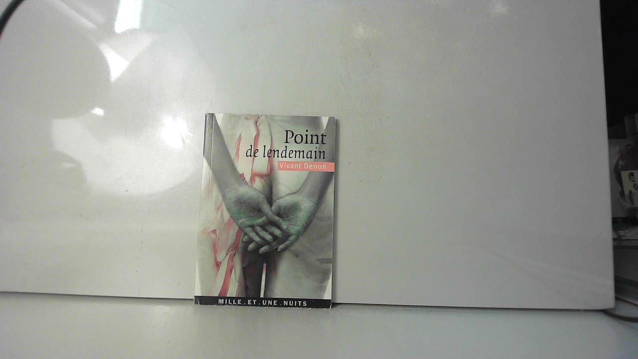 Point de lendemain 9782842056889