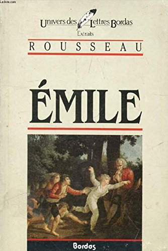 ROUSSEAU/ULB EMILE (Ancienne Edition) 9782040166304