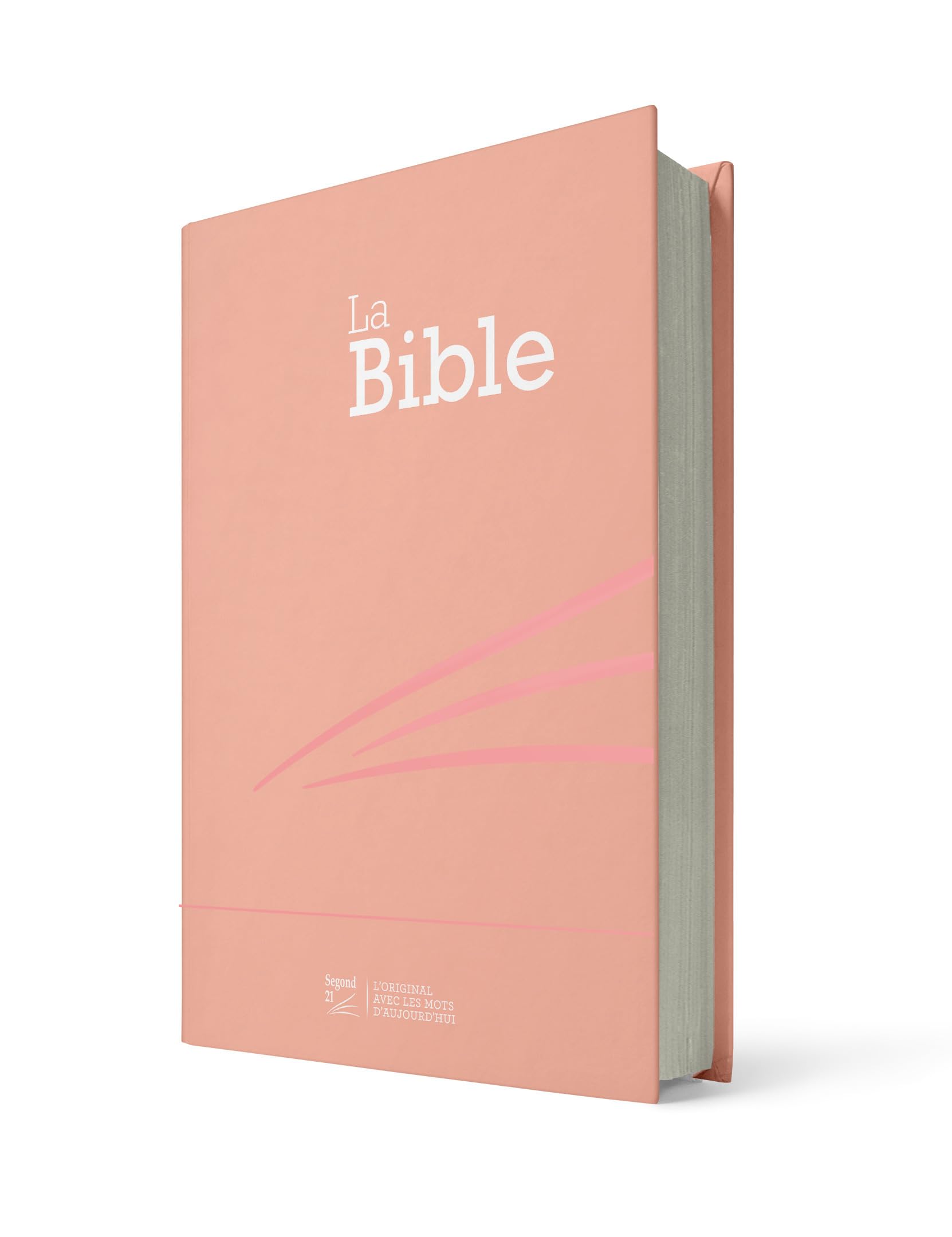 Bible Segond 21 compacte : couverture rigide skivertex rose guimauve 9782608122261