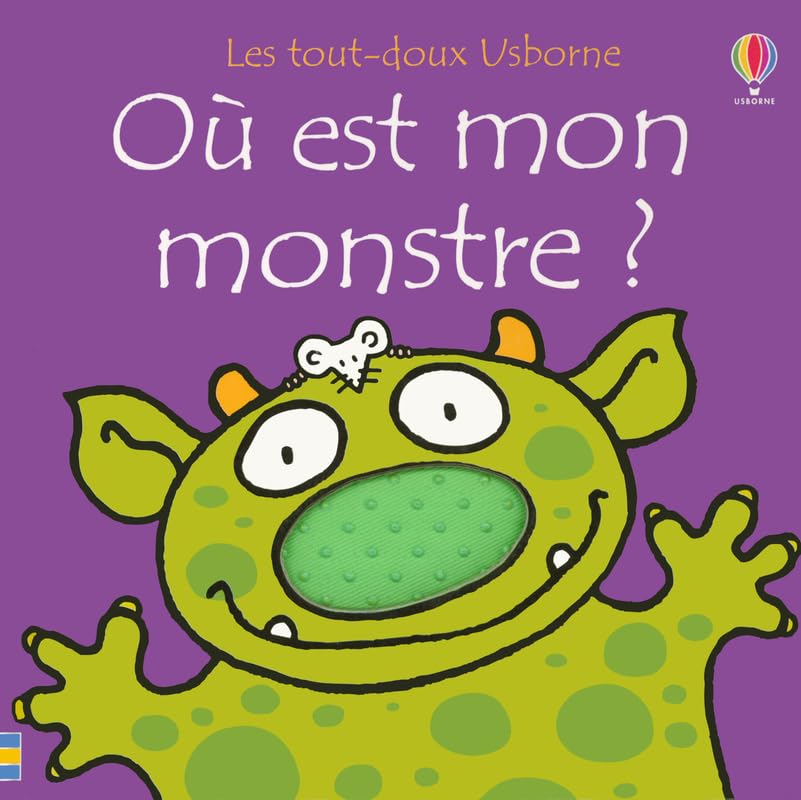 Où est mon monstre ? - Les tout-doux Usborne 9780746065464