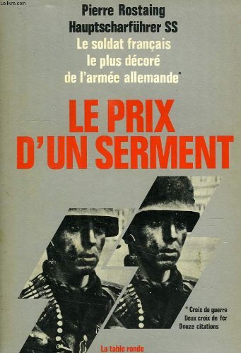 Le prix d'un serment 9782710315919