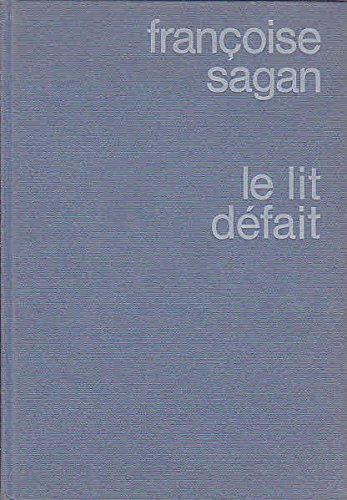 Le lit défait 