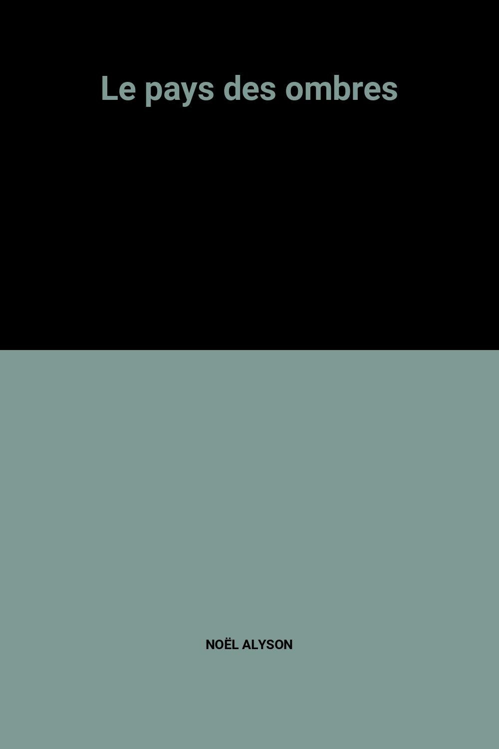 Le pays des ombres 9782298037258