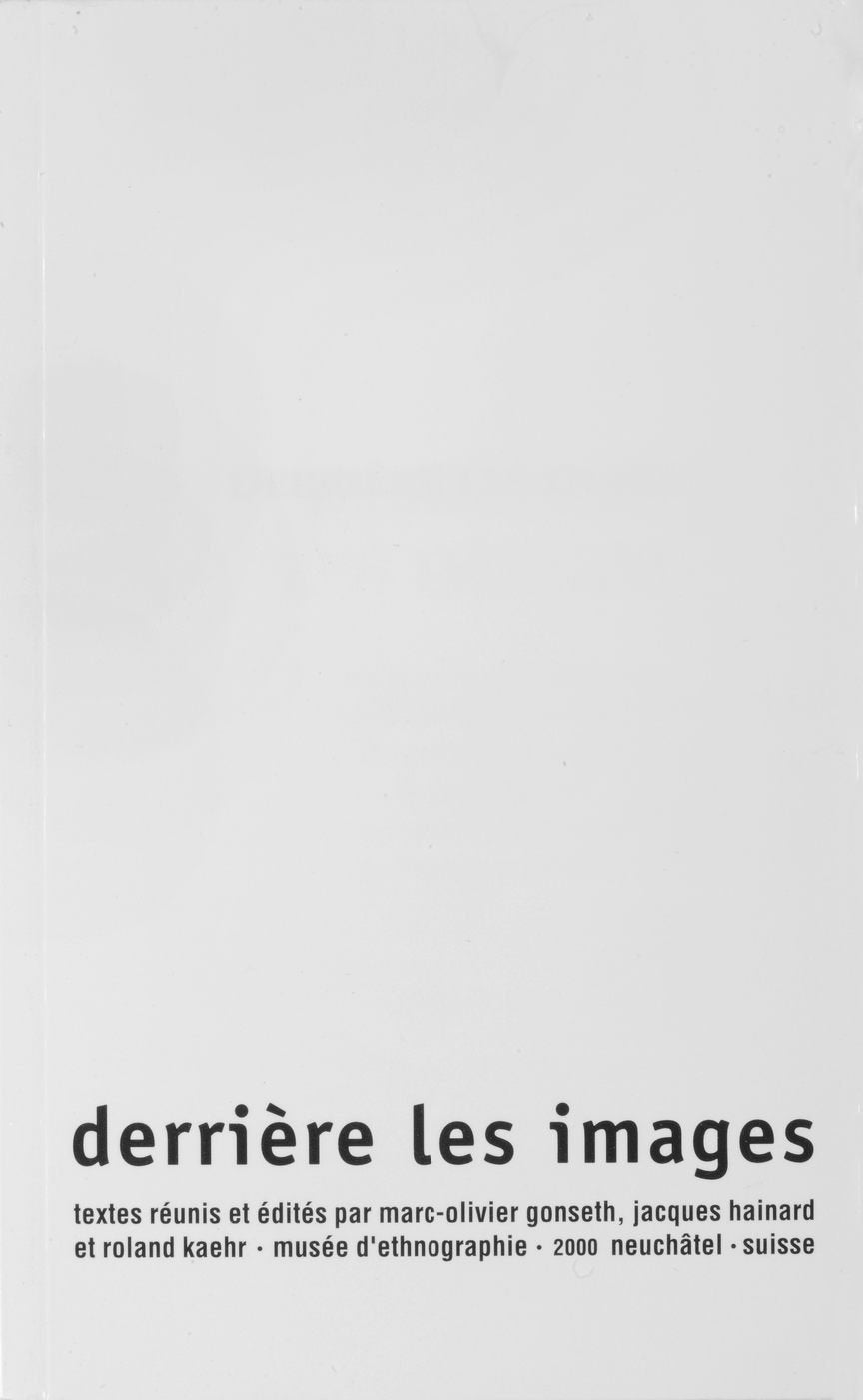 Derrière les images 9782880780234