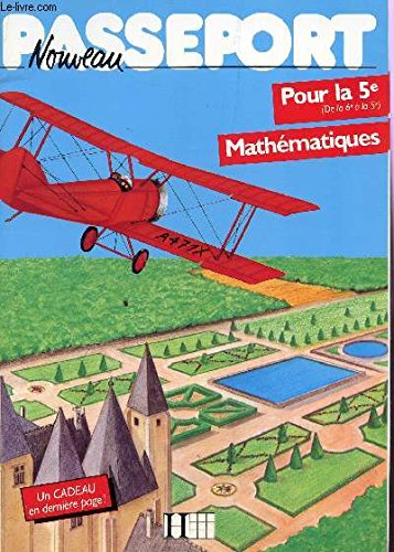 NOUV. PASSEPORT POUR 5EME MATHEMATIQUES 9782010123085