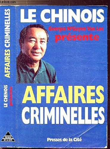 Affaires criminelles 9782258040373