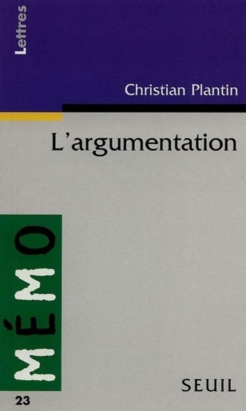 L'Argumentation 9782020229562
