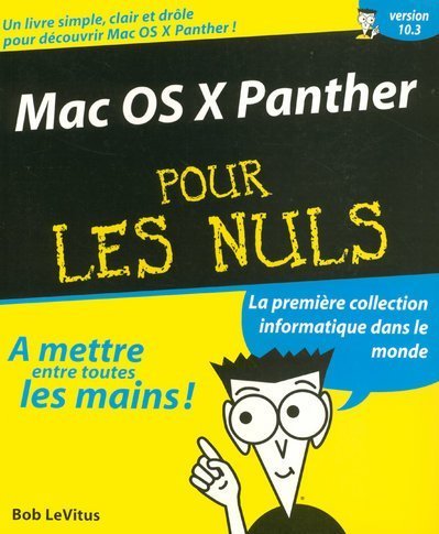 Mac OS X Panther pour les nuls 9782844275523