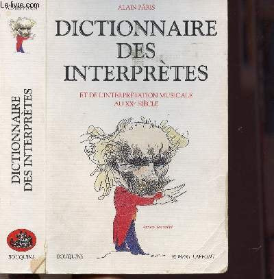 Dictionnaire des interprètes 9782221080641