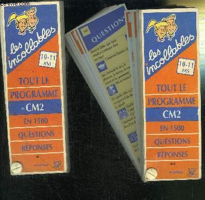 LES INCOLLABLES CM2 9782218026379