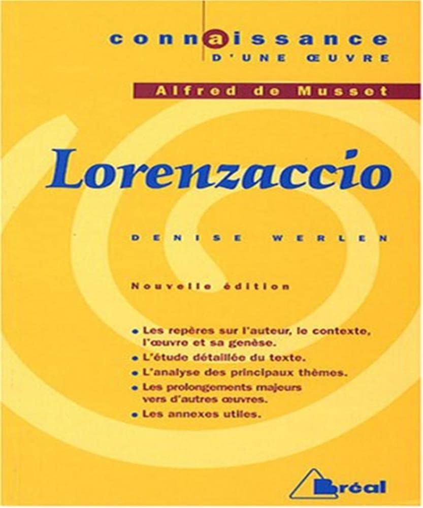 Lorenzaccio, Alfred de Musset 9782749508412