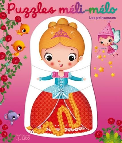 Mes puzzles méli-mélo rigolos : Les princesses- dès 1 an 9782244304267