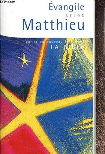 Evangile selon Matthieu 9782879072944