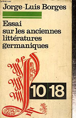 Essai sur les anciennes littératures germaniques 