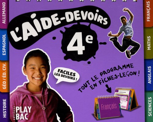 L'aide-devoirs 4e 9782842039783