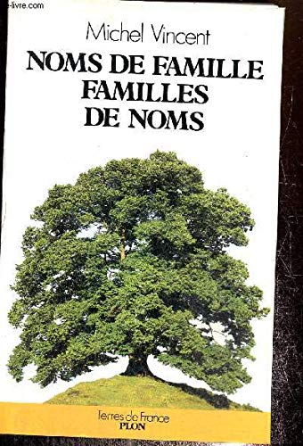 Noms de famille, familles de noms 9782259015820