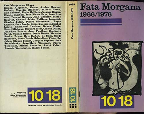 Fata morgana 1966/1976 9782264000941